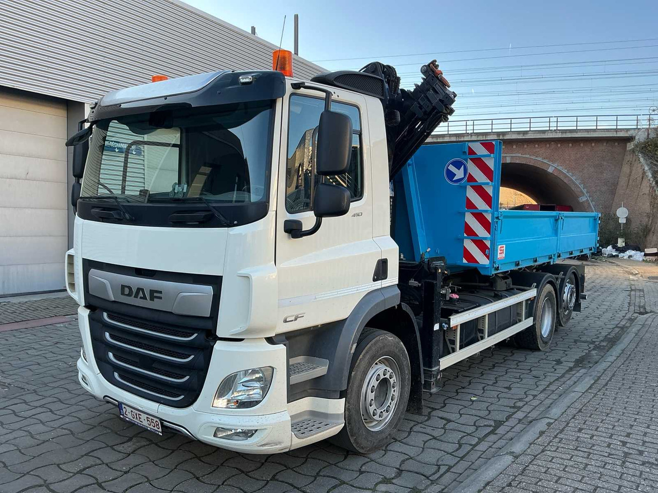 2020 DAF CF 410 FAN TRUCK + HOOK LIFT + LOADING CRANE + CONTAINER - شاحنة: صور 1 2020 DAF CF 410 FAN TRUCK + HOOK LIFT + LOADING CRANE + CONTAINER - شاحنة: صور 1