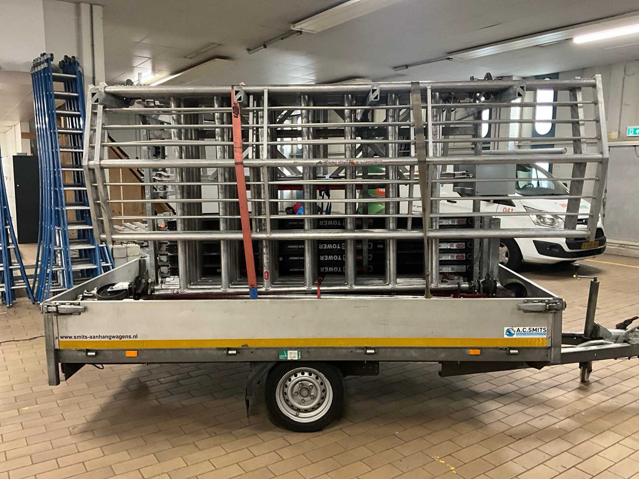 2022 EDUARD P3 SCAFFOLDING TRAILER, 09-WDS-7 - مقطورة: صور 5 2022 EDUARD P3 SCAFFOLDING TRAILER, 09-WDS-7 - مقطورة: صور 5