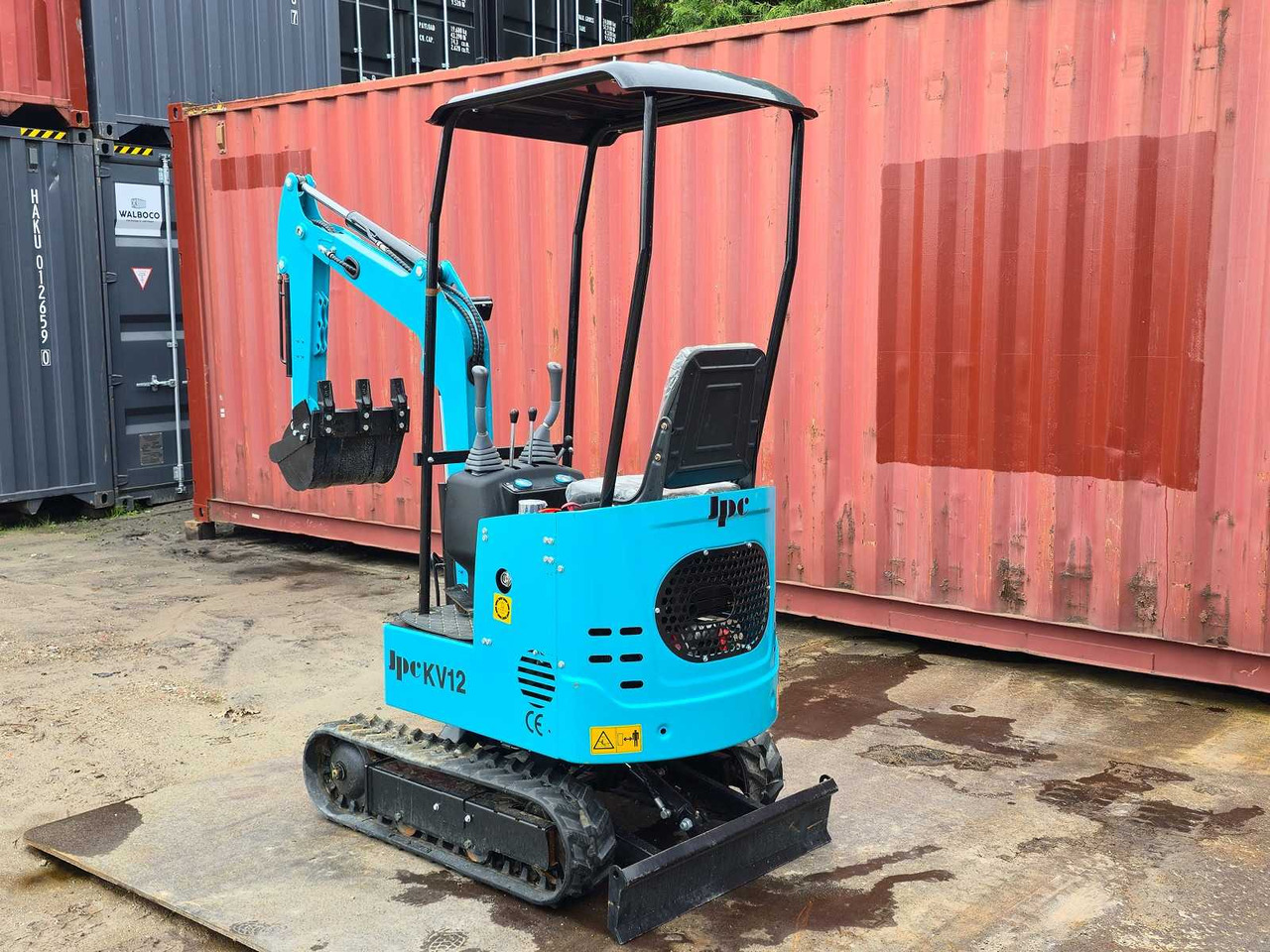 2025 - JPC - KV12 - BLUE - MINI EXCAVATOR - حفارة مصغرة: صور 3 2025 - JPC - KV12 - BLUE - MINI EXCAVATOR - حفارة مصغرة: صور 3