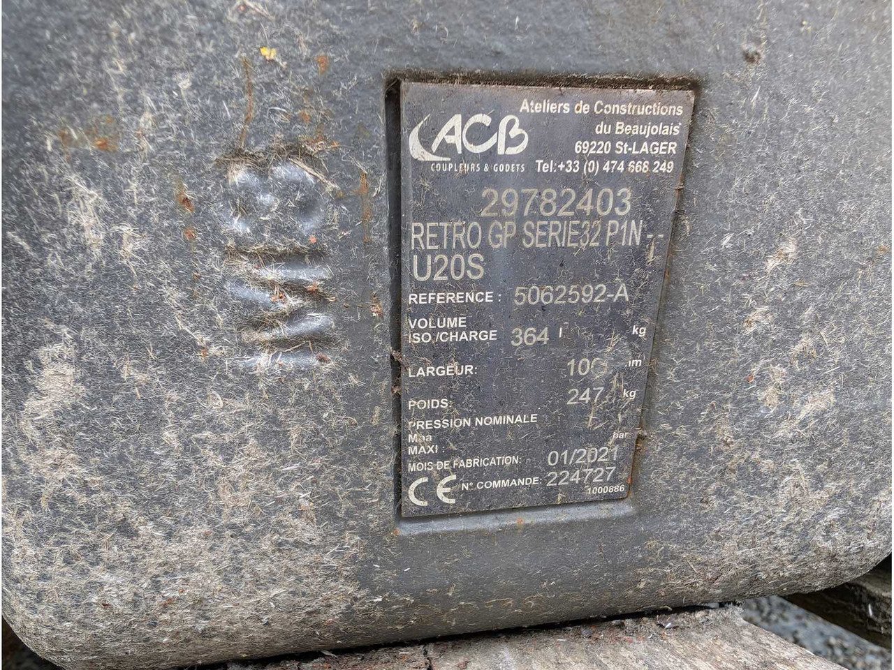 ACB (COUPLEURS & GODETS) - 2021 - LOW SPOON 1000MM - MODULE 3 - 364 LITRES - اللودر بعجل: صور 2 ACB (COUPLEURS & GODETS) - 2021 - LOW SPOON 1000MM - MODULE 3 - 364 LITRES - اللودر بعجل: صور 2