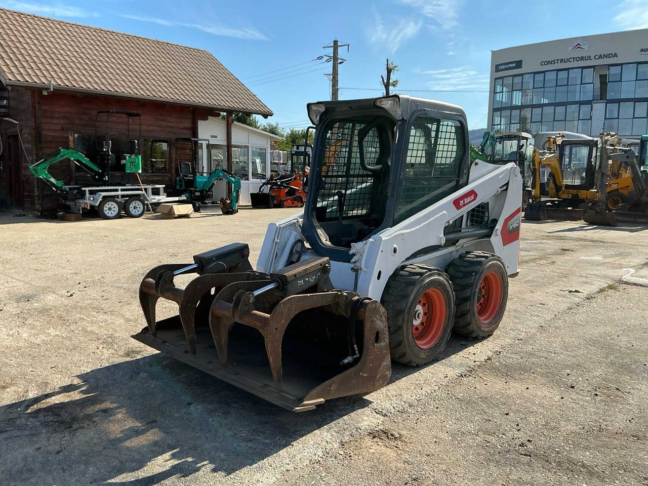 اللودر المجنزر صغير BOBCAT - S450 - COMPACT LOADER - 2021: صور 7