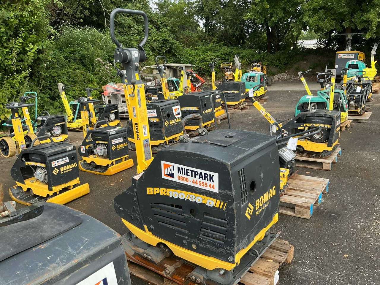 Bomag BPR 100/80 D - صفائح اهتزازية: صور 1 Bomag BPR 100/80 D - صفائح اهتزازية: صور 1