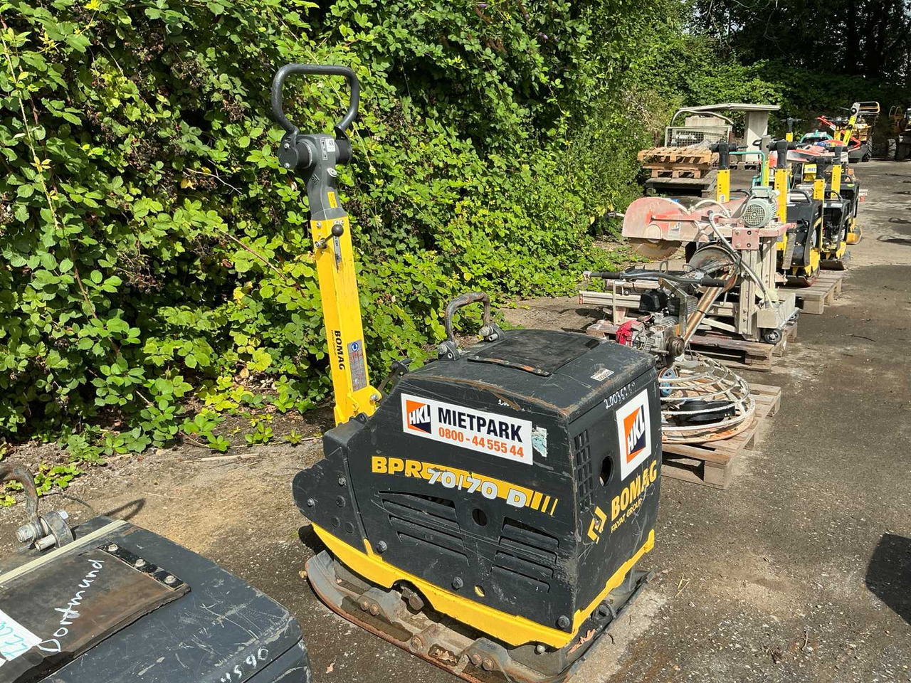 Bomag BPR 70/70 D - صفائح اهتزازية: صور 1 Bomag BPR 70/70 D - صفائح اهتزازية: صور 1