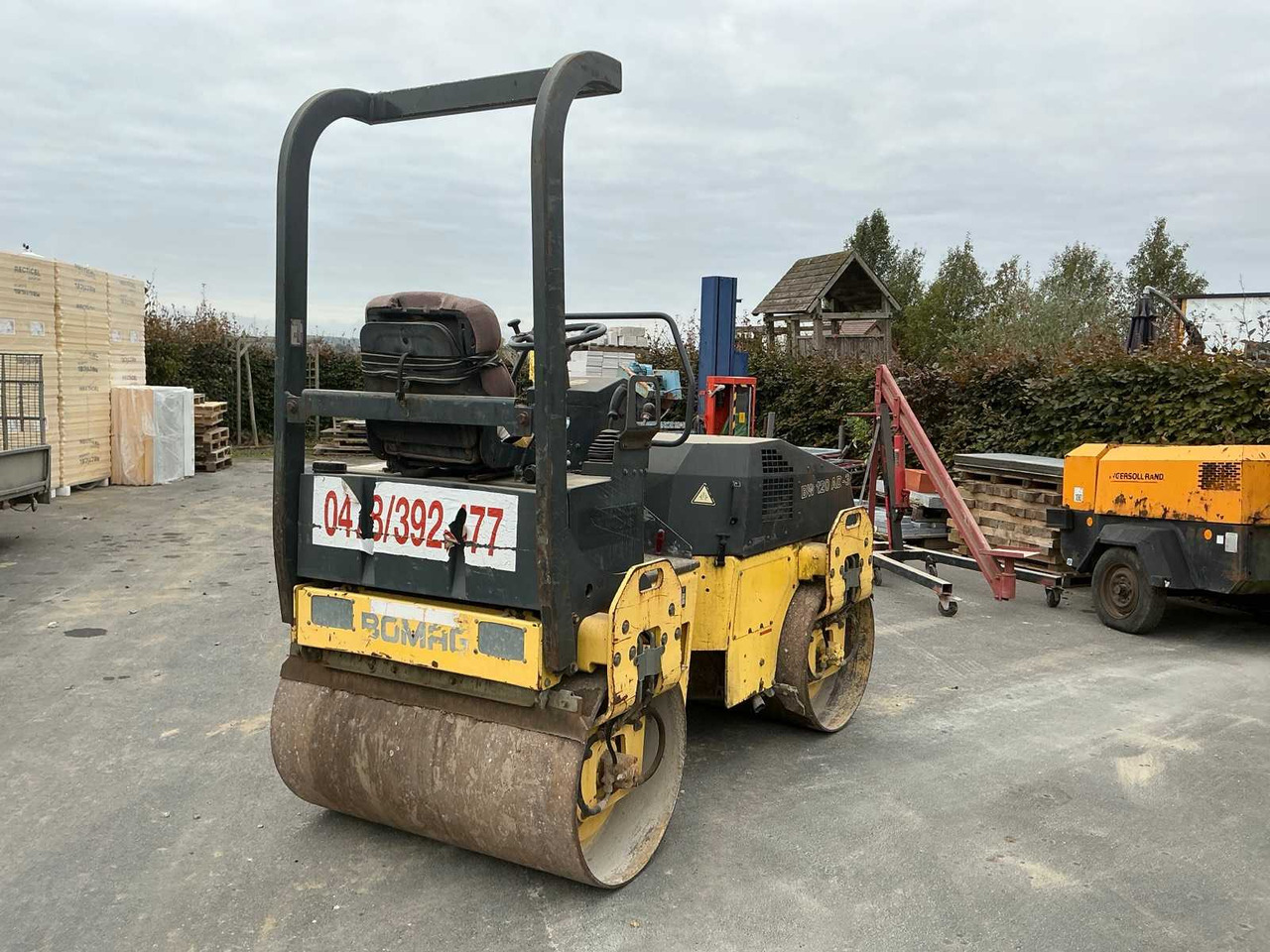 Bomag BW 120 AD-3 - مدحلة الأسفلت: صور 5 Bomag BW 120 AD-3 - مدحلة الأسفلت: صور 5