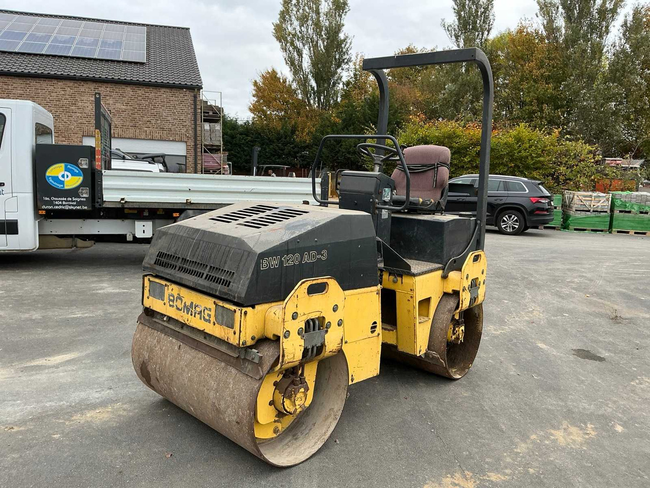 Bomag BW 120 AD-3 - مدحلة الأسفلت: صور 1 Bomag BW 120 AD-3 - مدحلة الأسفلت: صور 1