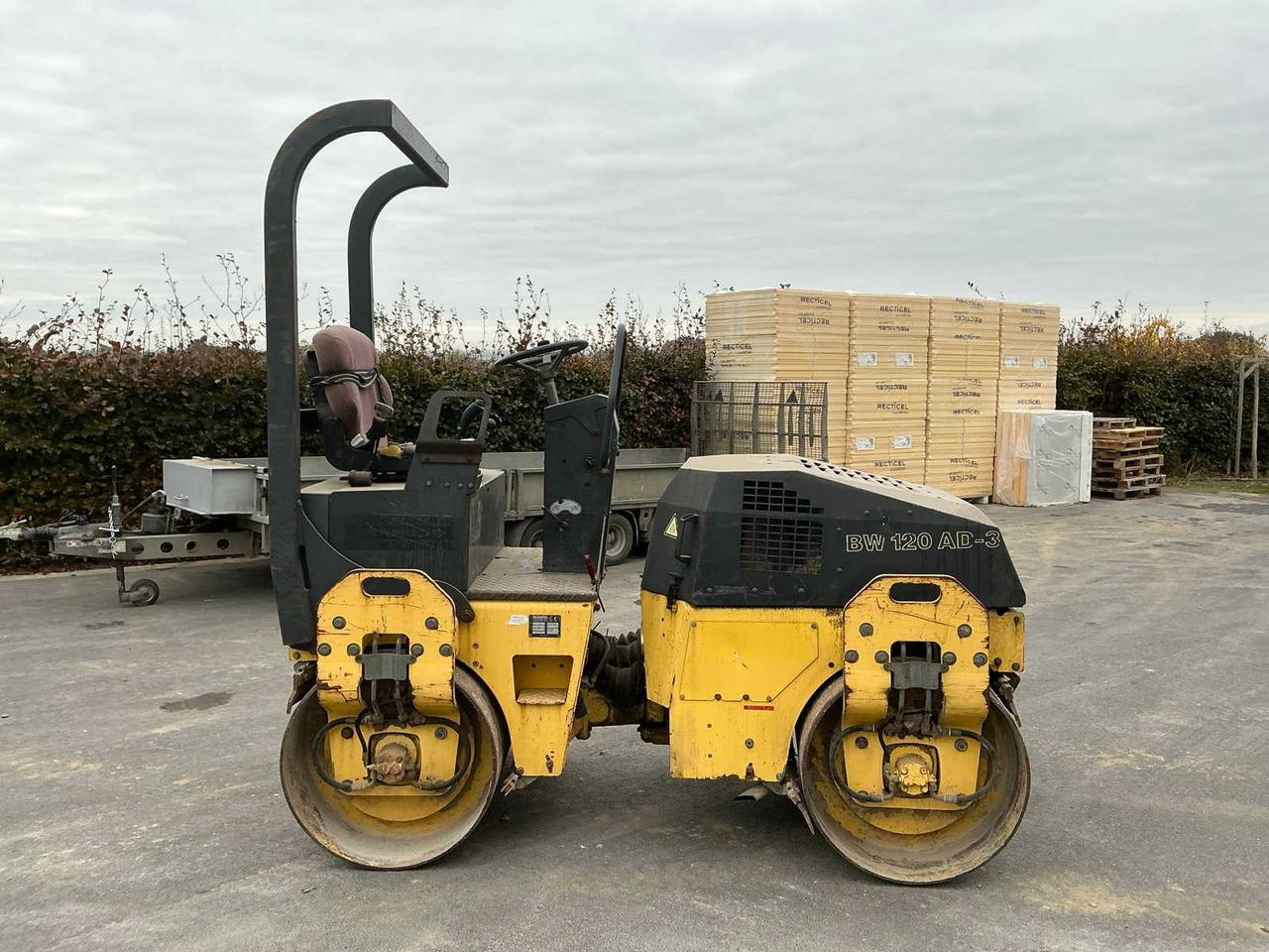 Bomag BW 120 AD-3 - مدحلة الأسفلت: صور 4 Bomag BW 120 AD-3 - مدحلة الأسفلت: صور 4