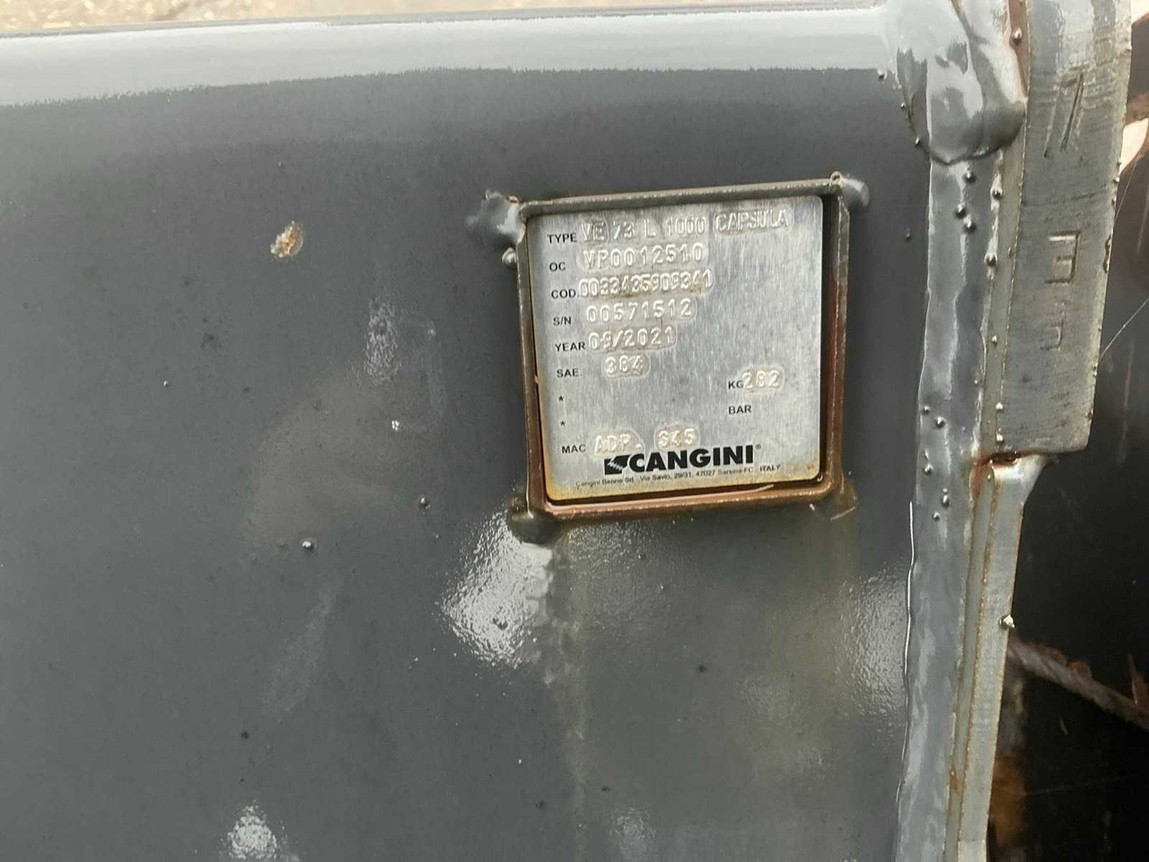 CANGHINI - VE73 - 2021 - SIEVE SPOON - 1000MM - TOOTH TYPE 5X DTE19 - S45 - اللودر بعجل: صور 5 CANGHINI - VE73 - 2021 - SIEVE SPOON - 1000MM - TOOTH TYPE 5X DTE19 - S45 - اللودر بعجل: صور 5