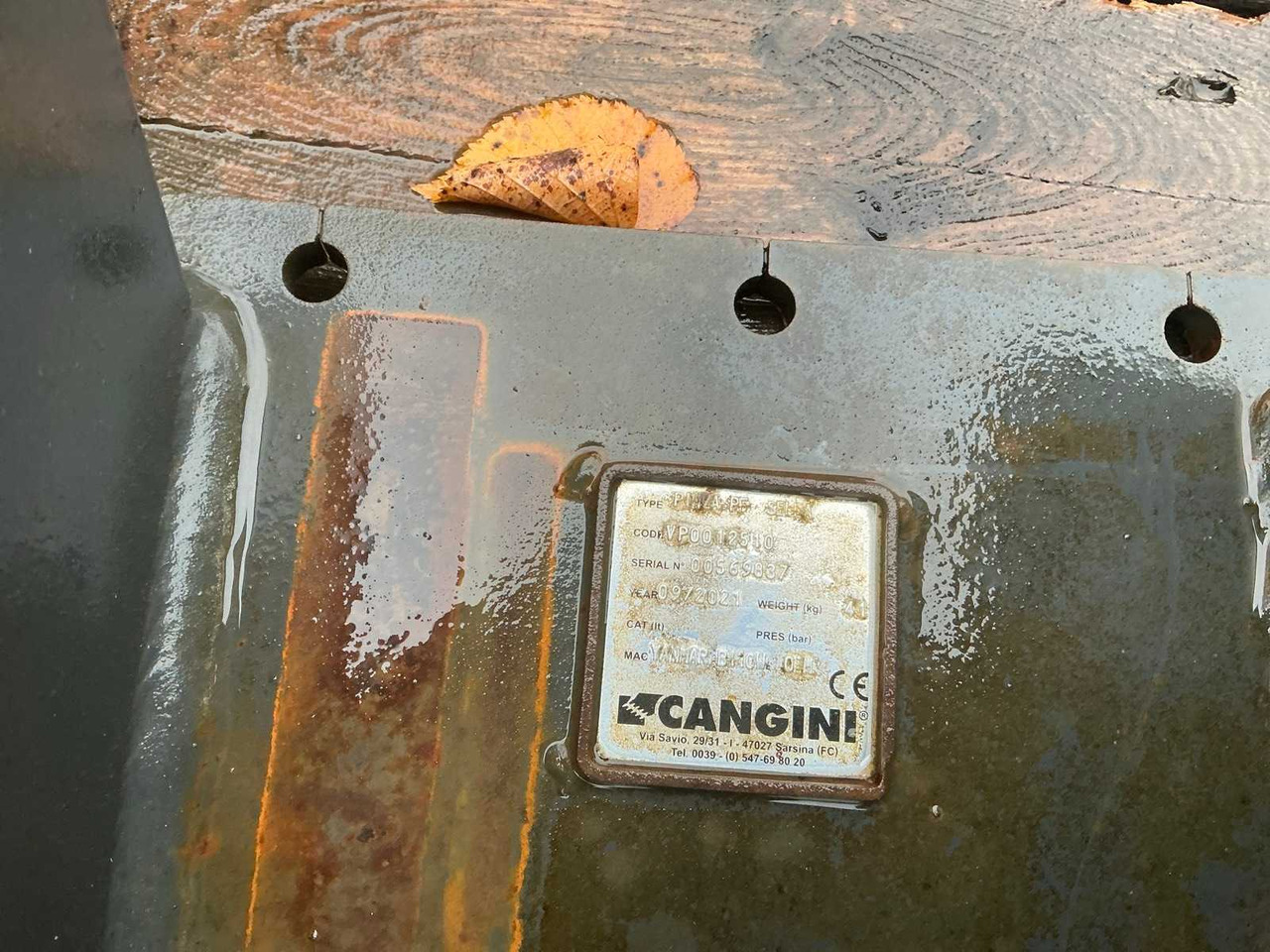 CANGINI - 2021 - ADAPTER PLATE WITH BOLT MOUNT - اللودر بعجل: صور 3 CANGINI - 2021 - ADAPTER PLATE WITH BOLT MOUNT - اللودر بعجل: صور 3