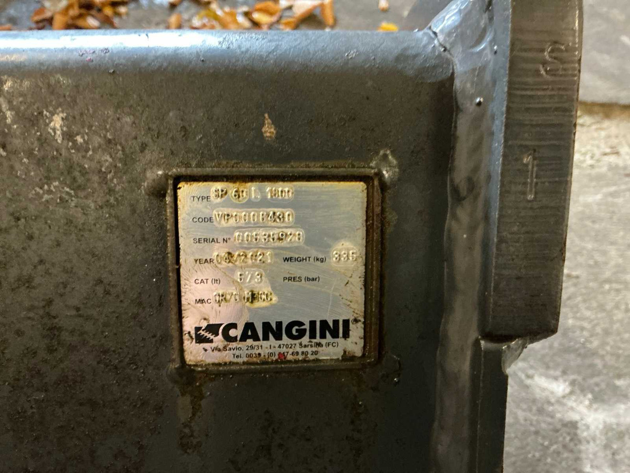 CANGINI - 2021 - BUCKET 1800MM - اللودر بعجل: صور 5 CANGINI - 2021 - BUCKET 1800MM - اللودر بعجل: صور 5