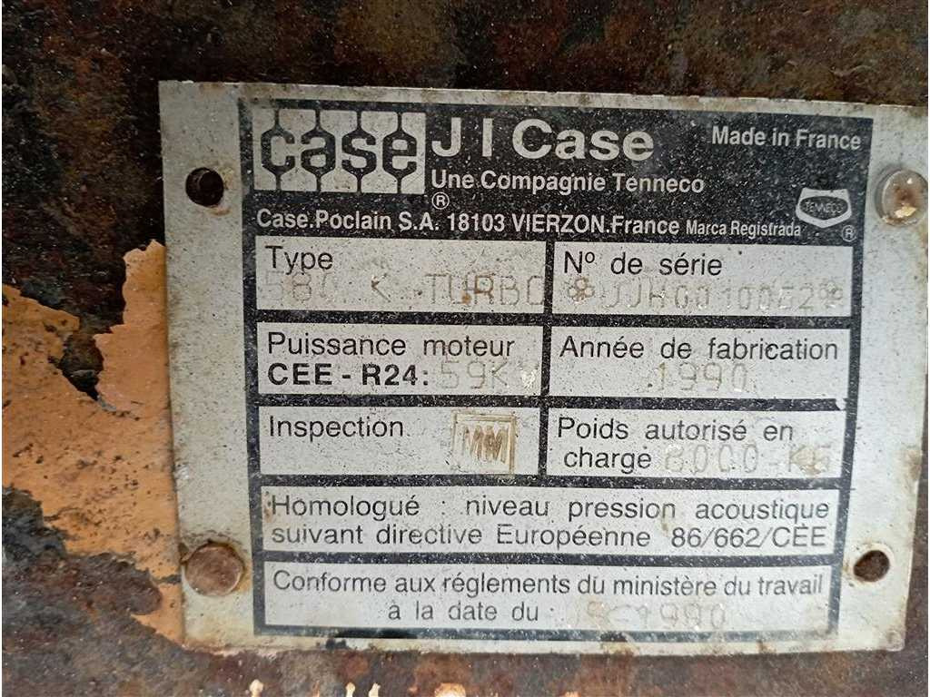 حفارة على عجلات CASE 580 K TURBO: صور 8
