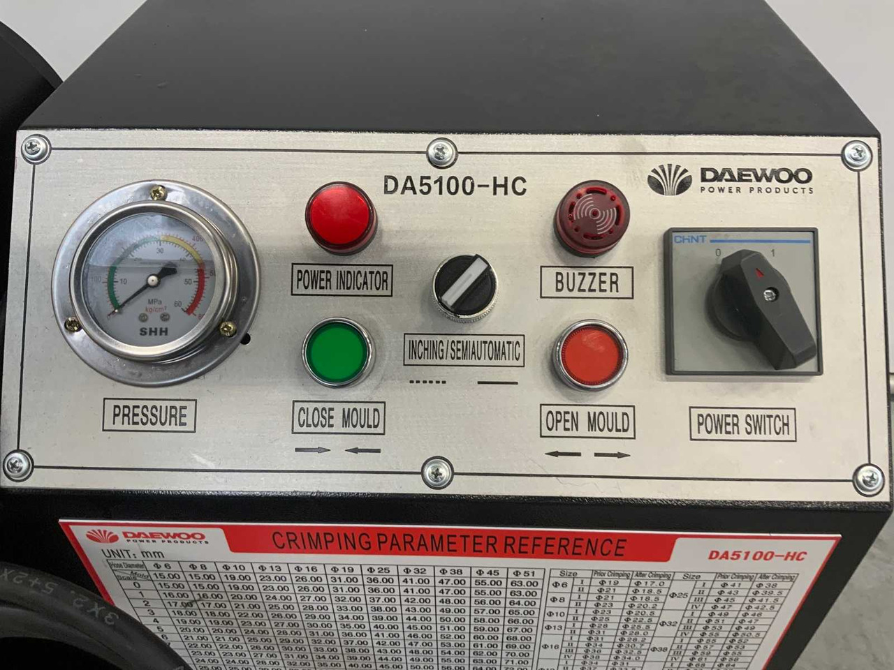 نظام الري Daewoo DA5100-HC: صور 10