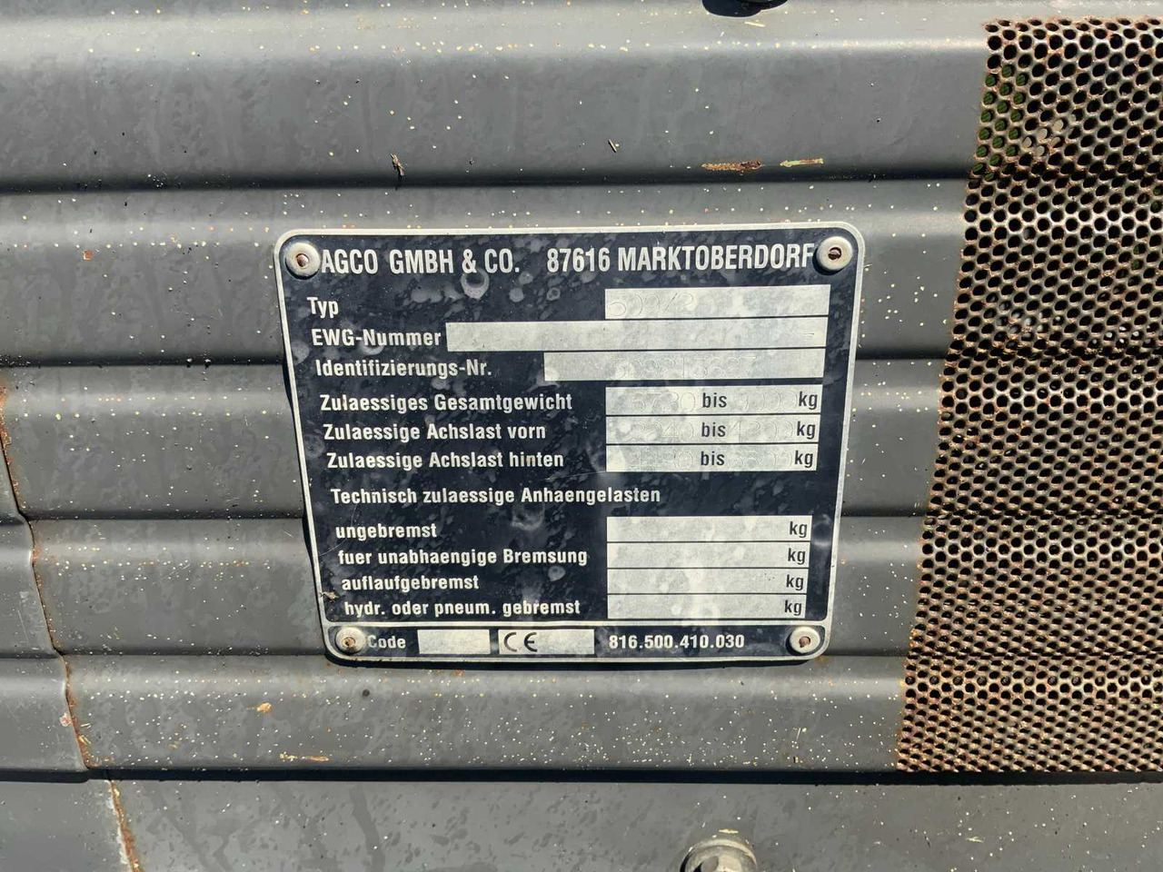 جرار Fendt 509C: صور 38