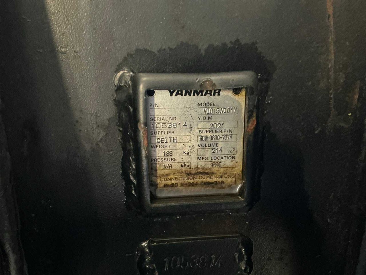 GEITH - 2021 - BUCKET FOR YANMAR B75W B95W - اللودر بعجل: صور 5 GEITH - 2021 - BUCKET FOR YANMAR B75W B95W - اللودر بعجل: صور 5