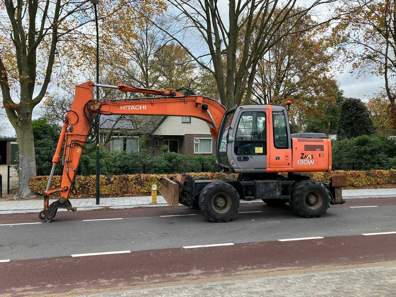 HITACHI - 2008 - ZX130W - WHEELED EXCAVATOR - حفارة على عجلات: صور 1 HITACHI - 2008 - ZX130W - WHEELED EXCAVATOR - حفارة على عجلات: صور 1