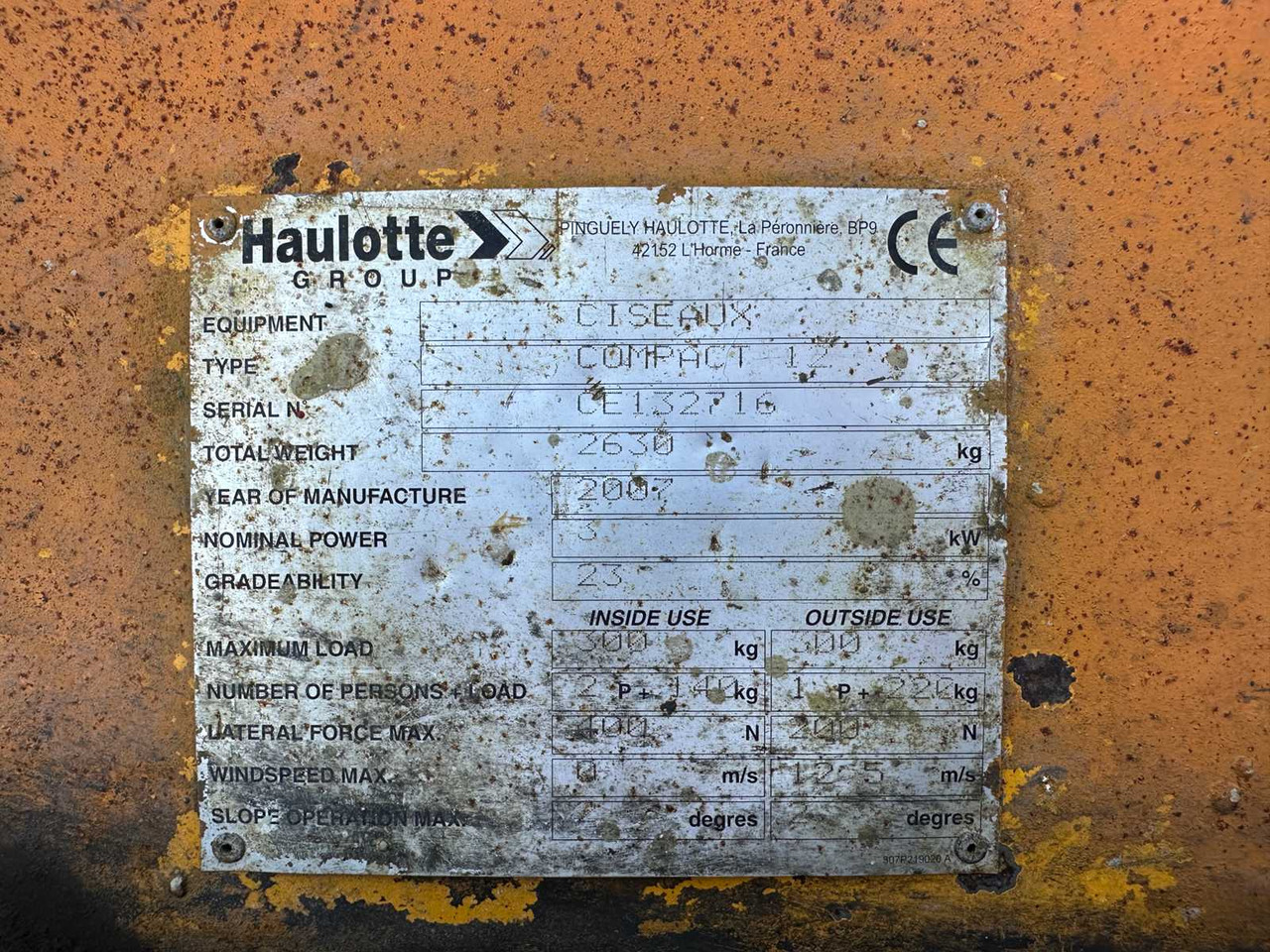 منصات هيدروليكية متنقلة Haulotte Compact 12: صور 27