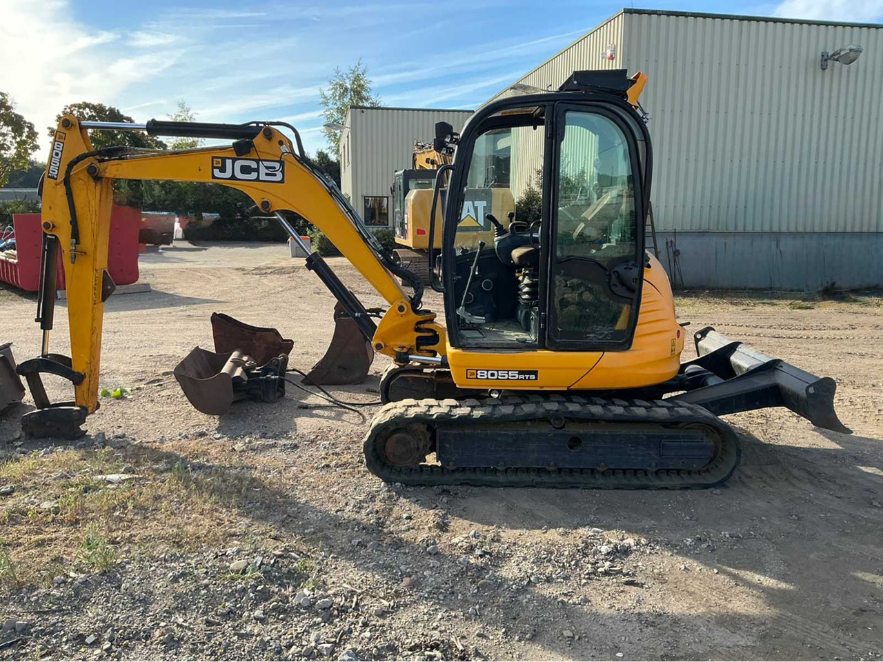 JCB 8055 RTS - حفارة مصغرة: صور 2 JCB 8055 RTS - حفارة مصغرة: صور 2