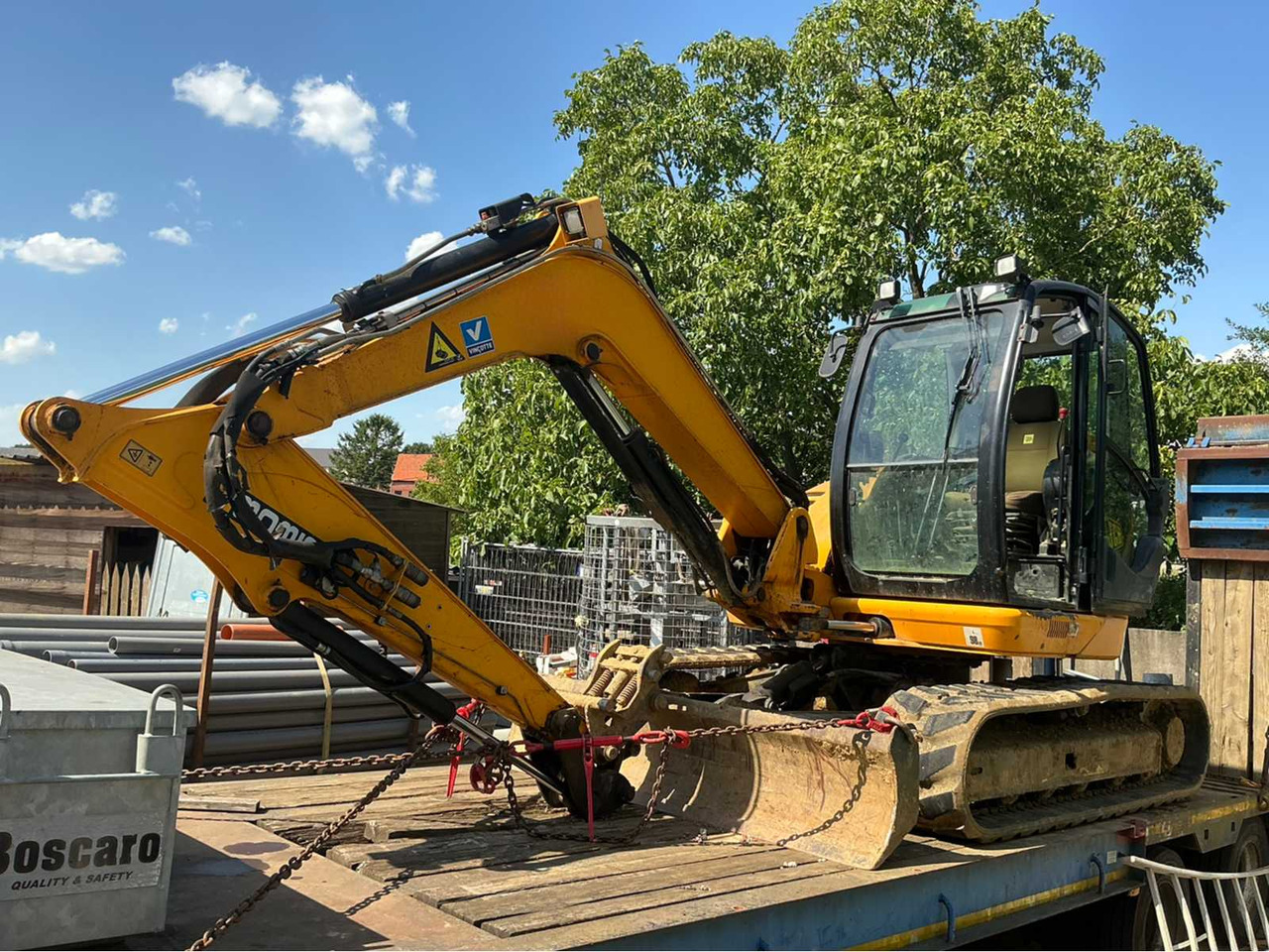 JCB 8085ZTS - حفارات زحافة: صور 1 JCB 8085ZTS - حفارات زحافة: صور 1