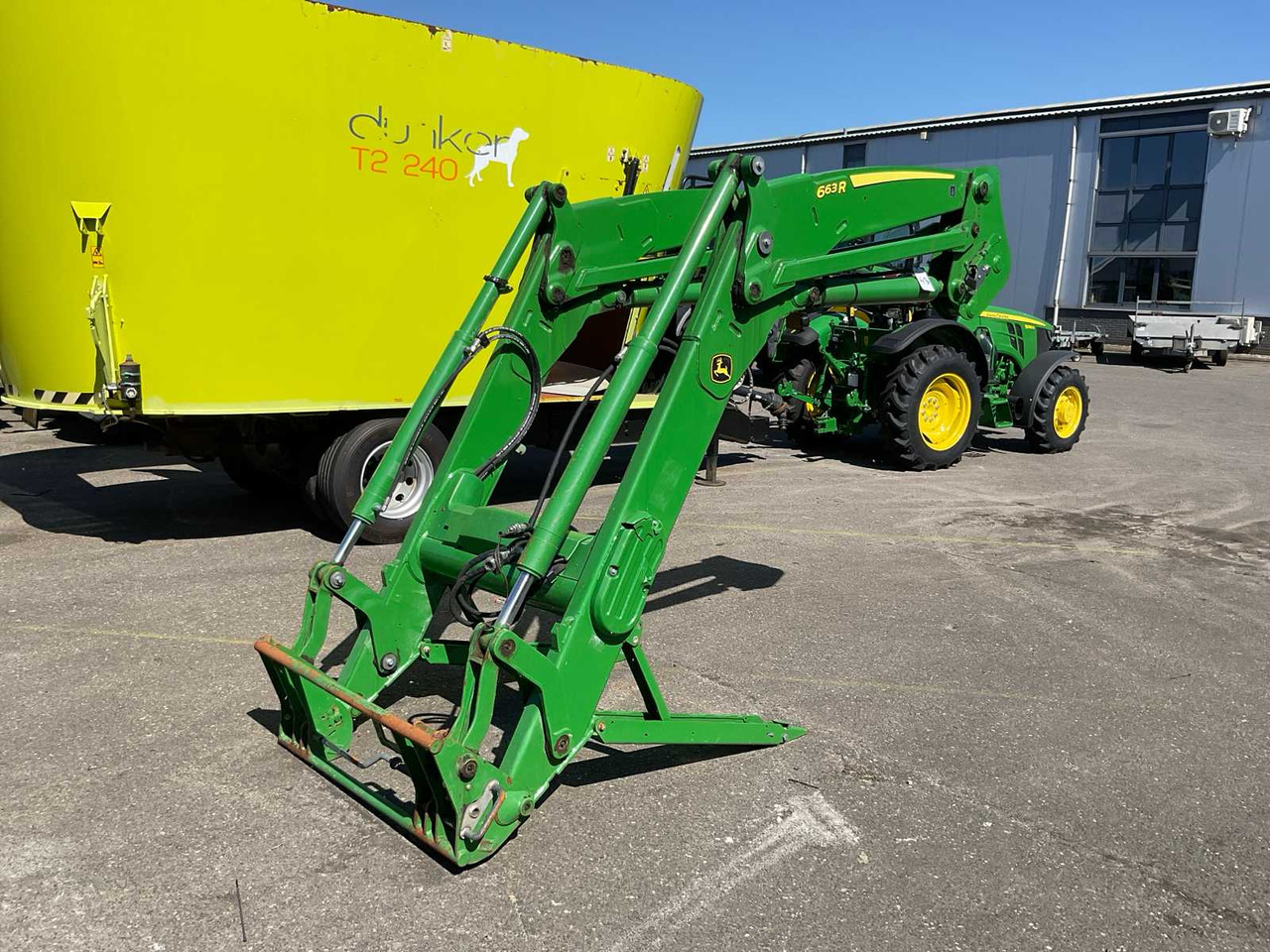 John Deere 663R - لوادر وحفارات أمامية: صور 1 John Deere 663R - لوادر وحفارات أمامية: صور 1