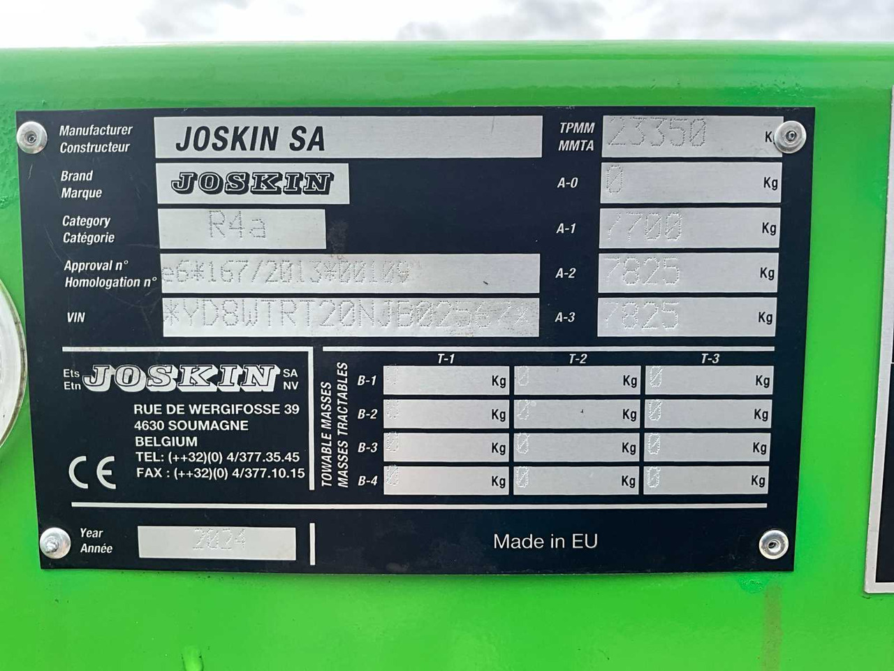 المقطورة الزراعية Joskin Wago WTP10000T21: صور 26