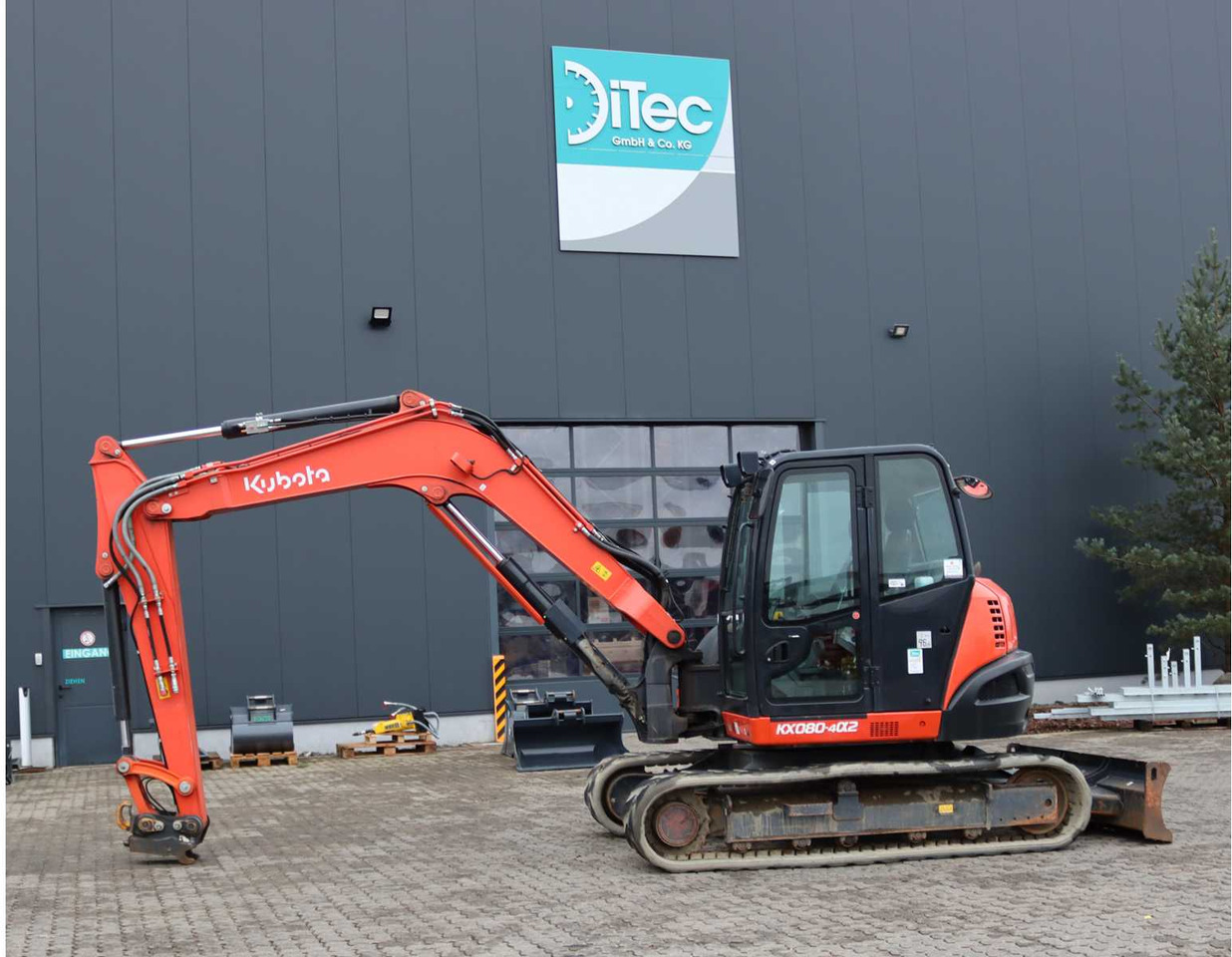 حفارة مصغرة KUBOTA KX 080-4M GL KUBOTA MINI EXCAVATOR, EXCAVATOR, EXCAVATOR: صور 7