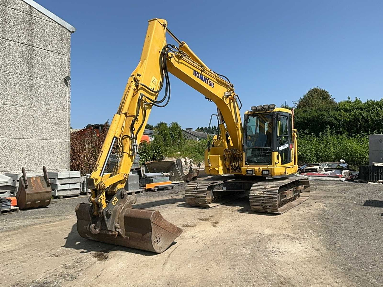 Komatsu PC138 us-11 - حفارات زحافة: صور 1 Komatsu PC138 us-11 - حفارات زحافة: صور 1