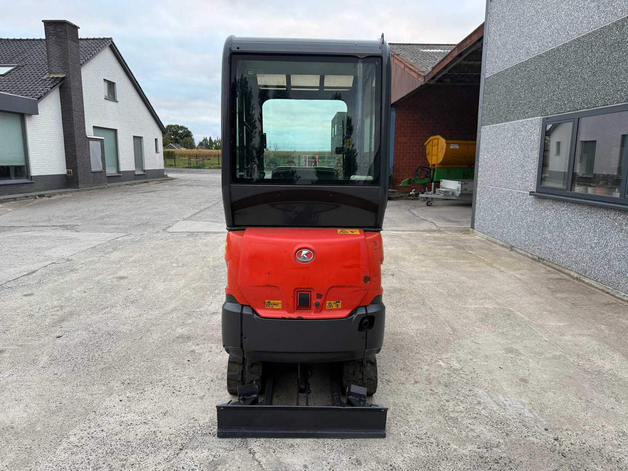 Kubota KX 016-4 - حفارة مصغرة: صور 4 Kubota KX 016-4 - حفارة مصغرة: صور 4