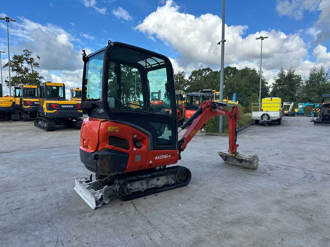 Kubota KX016-4 - حفارات زحافة: صور 4 Kubota KX016-4 - حفارات زحافة: صور 4