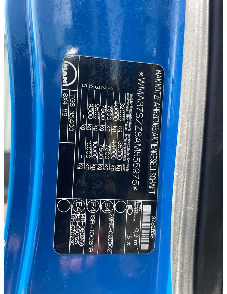 شاحنة MAN - 2010 - 35.400 TGS - TRUCK: صور 9 شاحنة MAN - 2010 - 35.400 TGS - TRUCK: صور 9