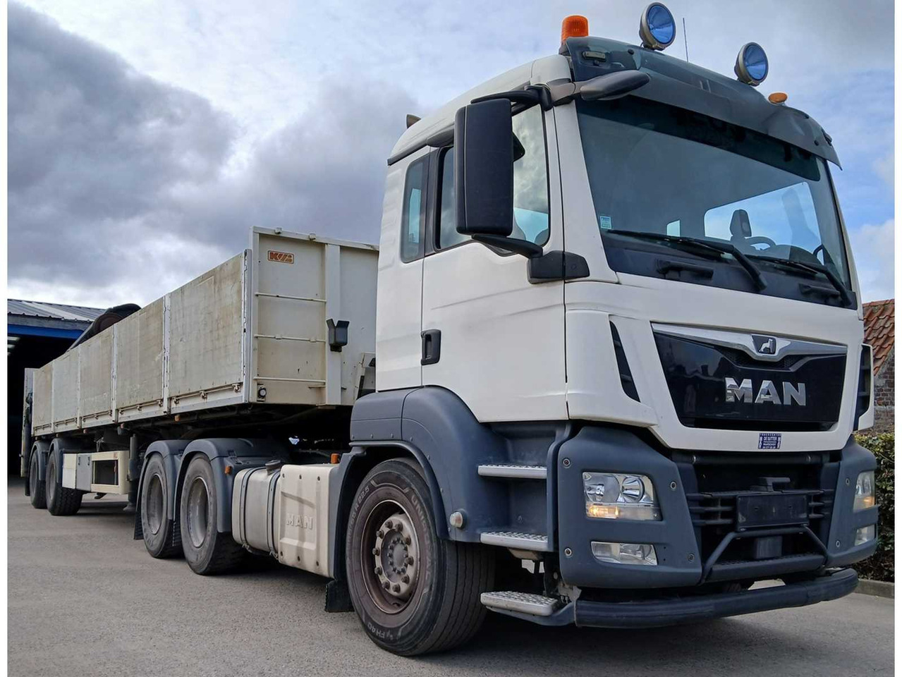 MAN TGS WITH KWB TRAILER AND HIAB XS LOADER CRANE - 2017 - شاحنة: صور 3 MAN TGS WITH KWB TRAILER AND HIAB XS LOADER CRANE - 2017 - شاحنة: صور 3