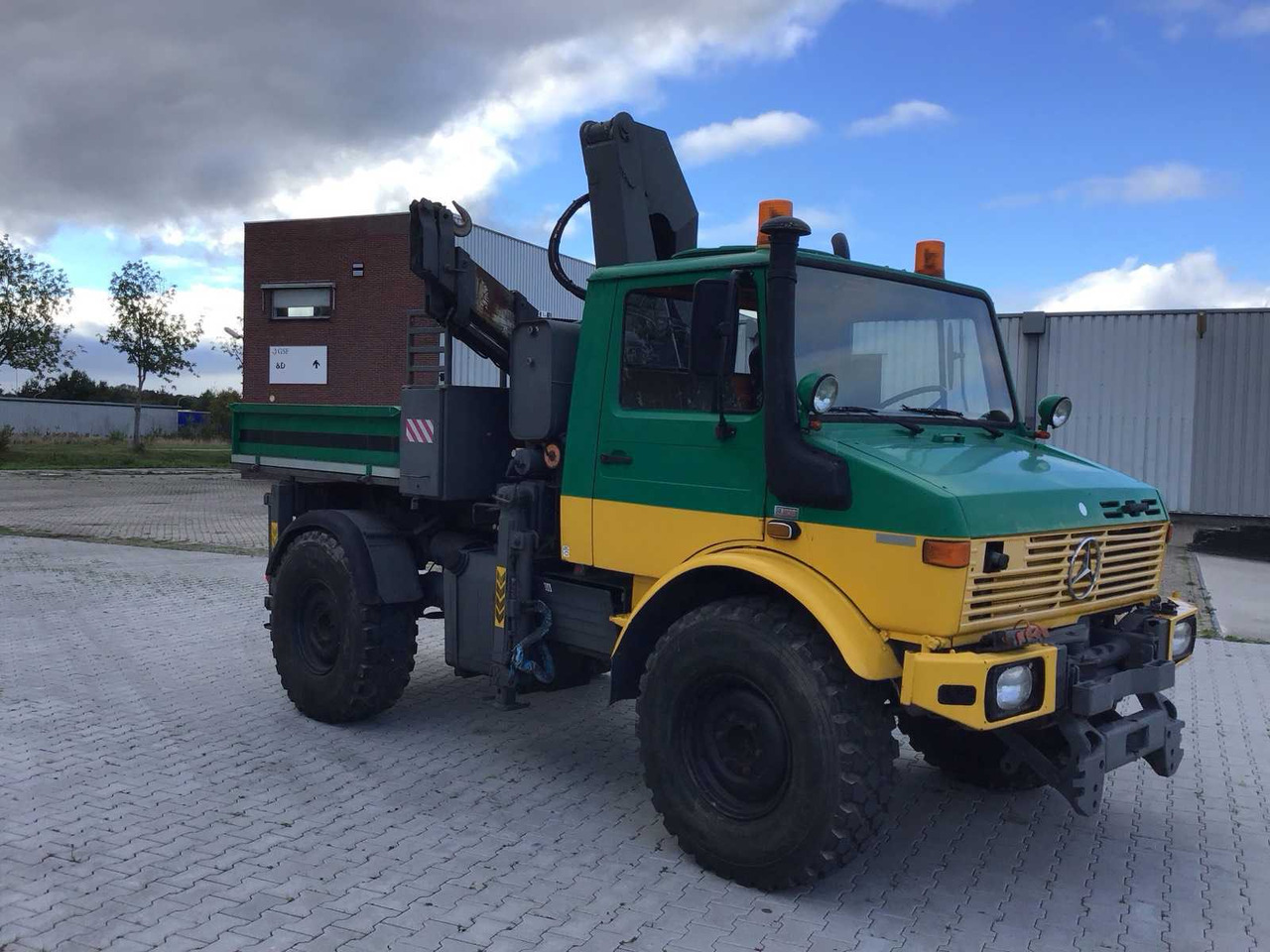 شاحنة MERCEDES-BENZ - UNIMOG U 1300 L - FOREST TRUCK: صور 7