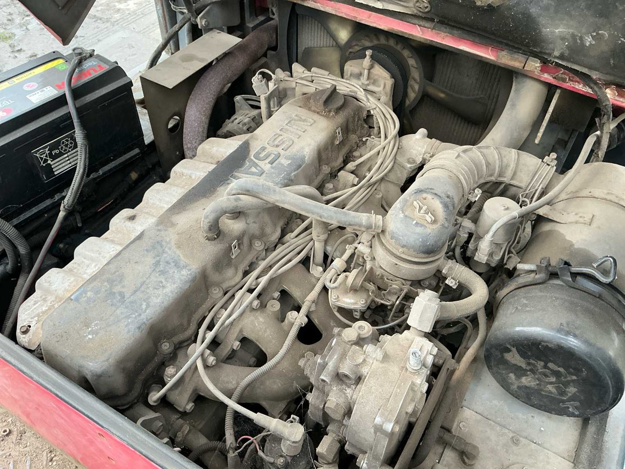 رافعة شوكية NISSAN BF03A40 FORKLIFT: صور 9