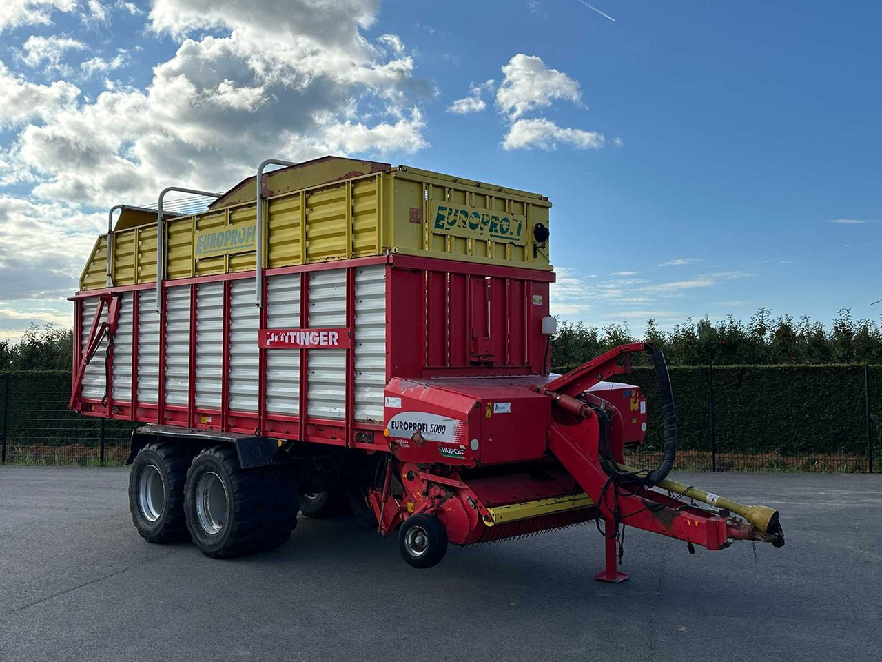 Pottinger Europrofi 5000 - مقطورات الاعلاف: صور 1 Pottinger Europrofi 5000 - مقطورات الاعلاف: صور 1