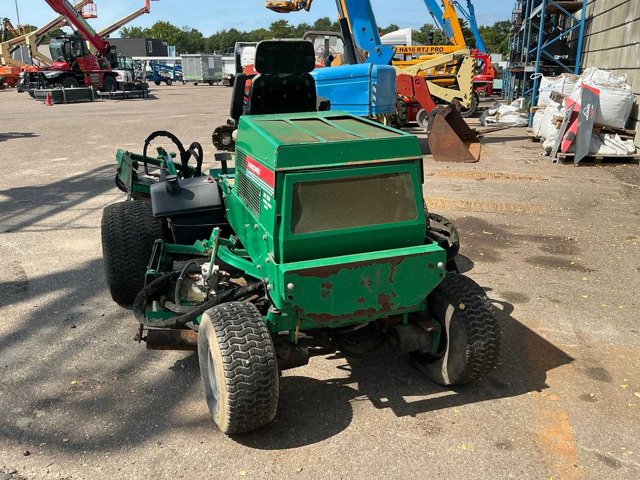 Ransomes England AR25P - جزازة المروج: صور 4 Ransomes England AR25P - جزازة المروج: صور 4