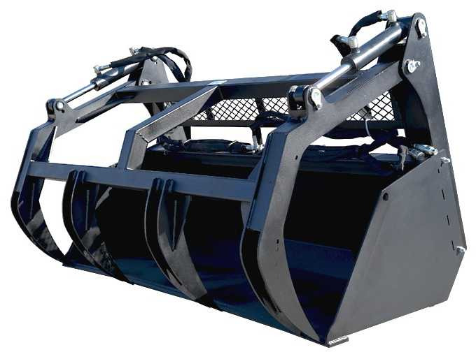 Rhino-cross 82 inch grapple Bucket grijp bak - ملحقات - آلات البناء: صور 1 Rhino-cross 82 inch grapple Bucket grijp bak - ملحقات - آلات البناء: صور 1