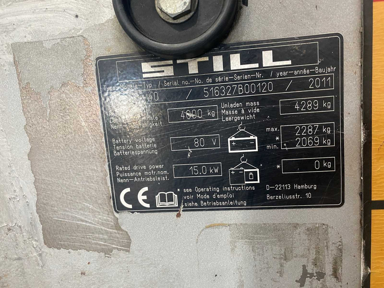 STILL - 2011 - RX60-40 - FORKLIFT TRUCK - رافعة شوكية: صور 5 STILL - 2011 - RX60-40 - FORKLIFT TRUCK - رافعة شوكية: صور 5