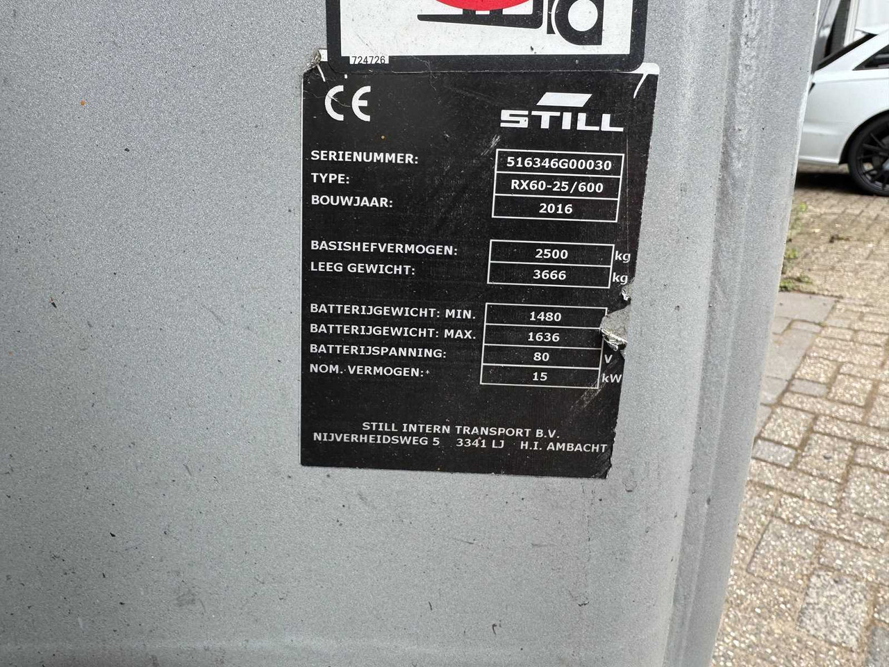 رافعة شوكية STILL - RX60-25/600 - FORKLIFT TRUCKS - 2016: صور 11 رافعة شوكية STILL - RX60-25/600 - FORKLIFT TRUCKS - 2016: صور 11