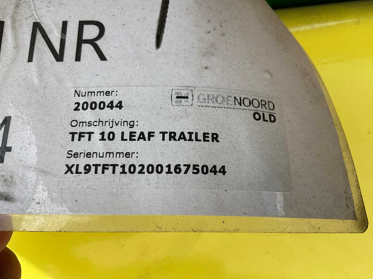 المقطورة الزراعية Schuitemaker TFT10 / 18m3: صور 24