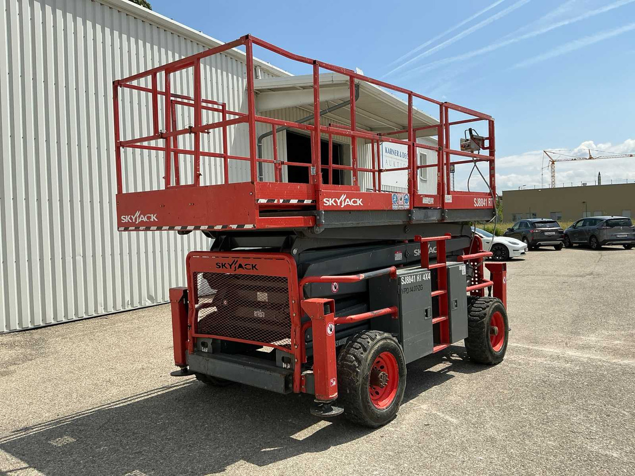 Skyjack SJ8841 RT 4x4 - منصات هيدروليكية متنقلة: صور 4 Skyjack SJ8841 RT 4x4 - منصات هيدروليكية متنقلة: صور 4
