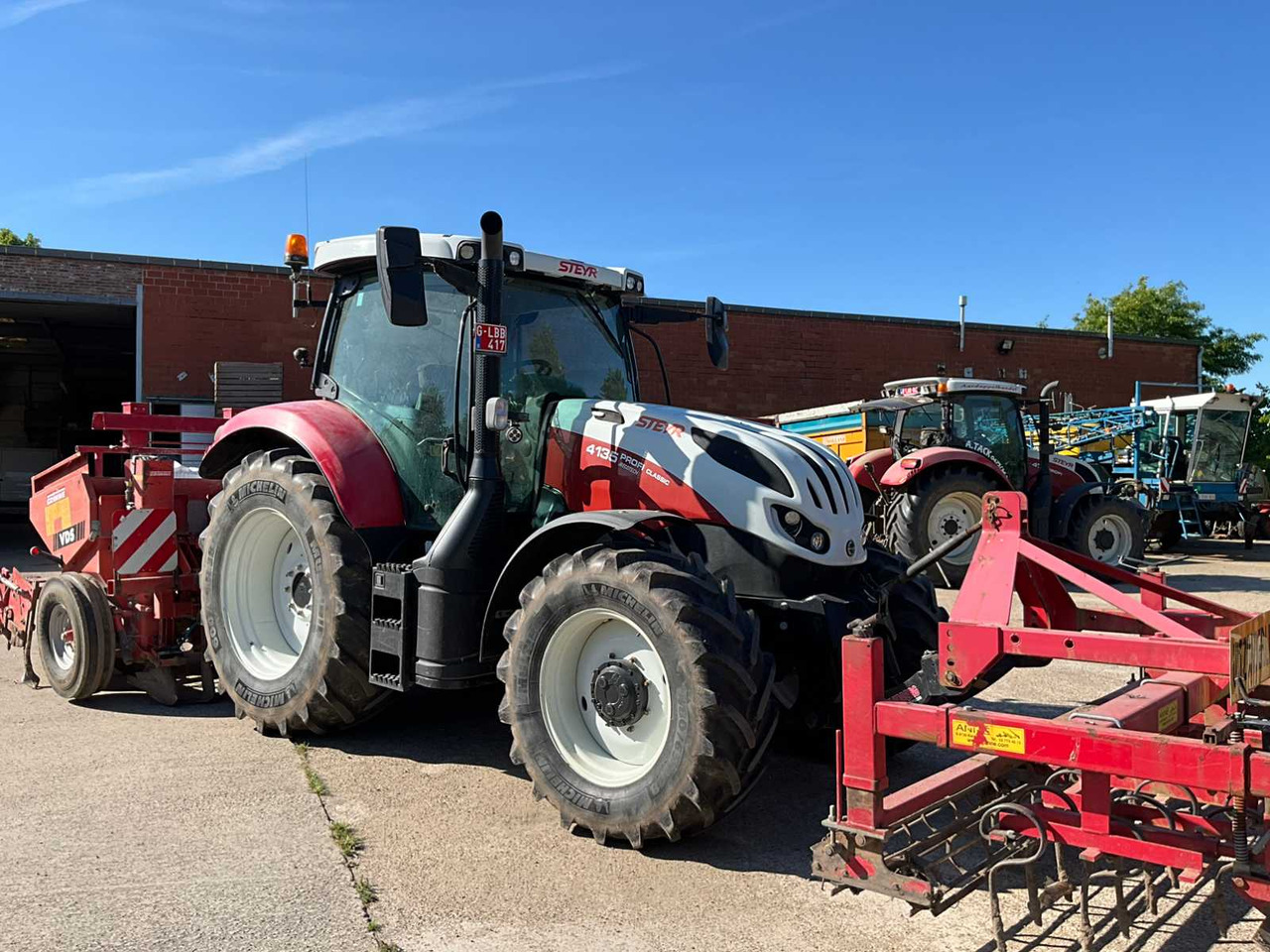 Steyr PROFI4135 - جرار: صور 4 Steyr PROFI4135 - جرار: صور 4