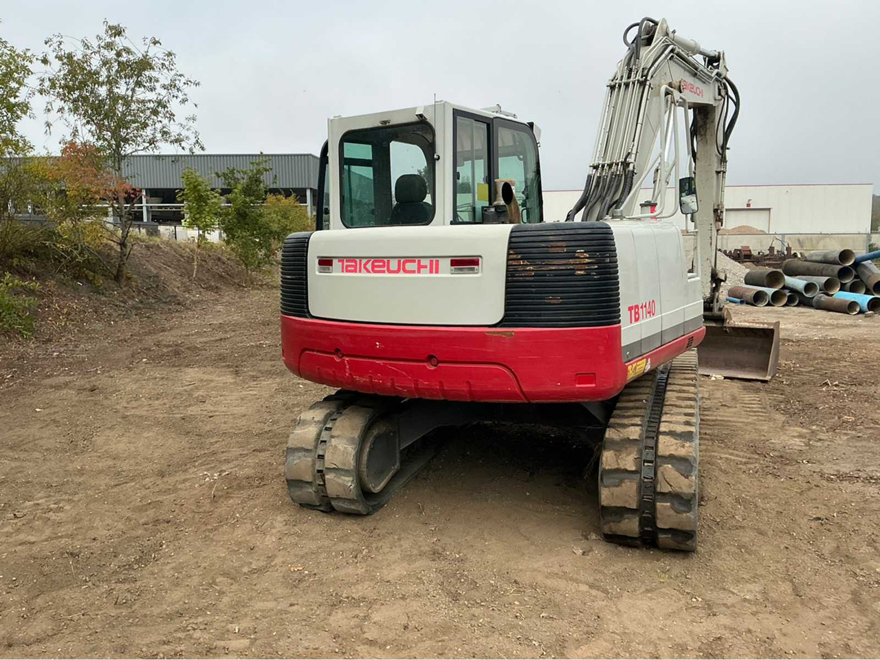 Takeuchi TB1140 - حفارات زحافة: صور 5 Takeuchi TB1140 - حفارات زحافة: صور 5