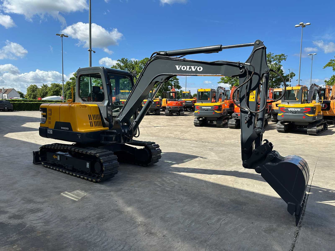 VOLVO EC55D - حفارات زحافة: صور 3 VOLVO EC55D - حفارات زحافة: صور 3