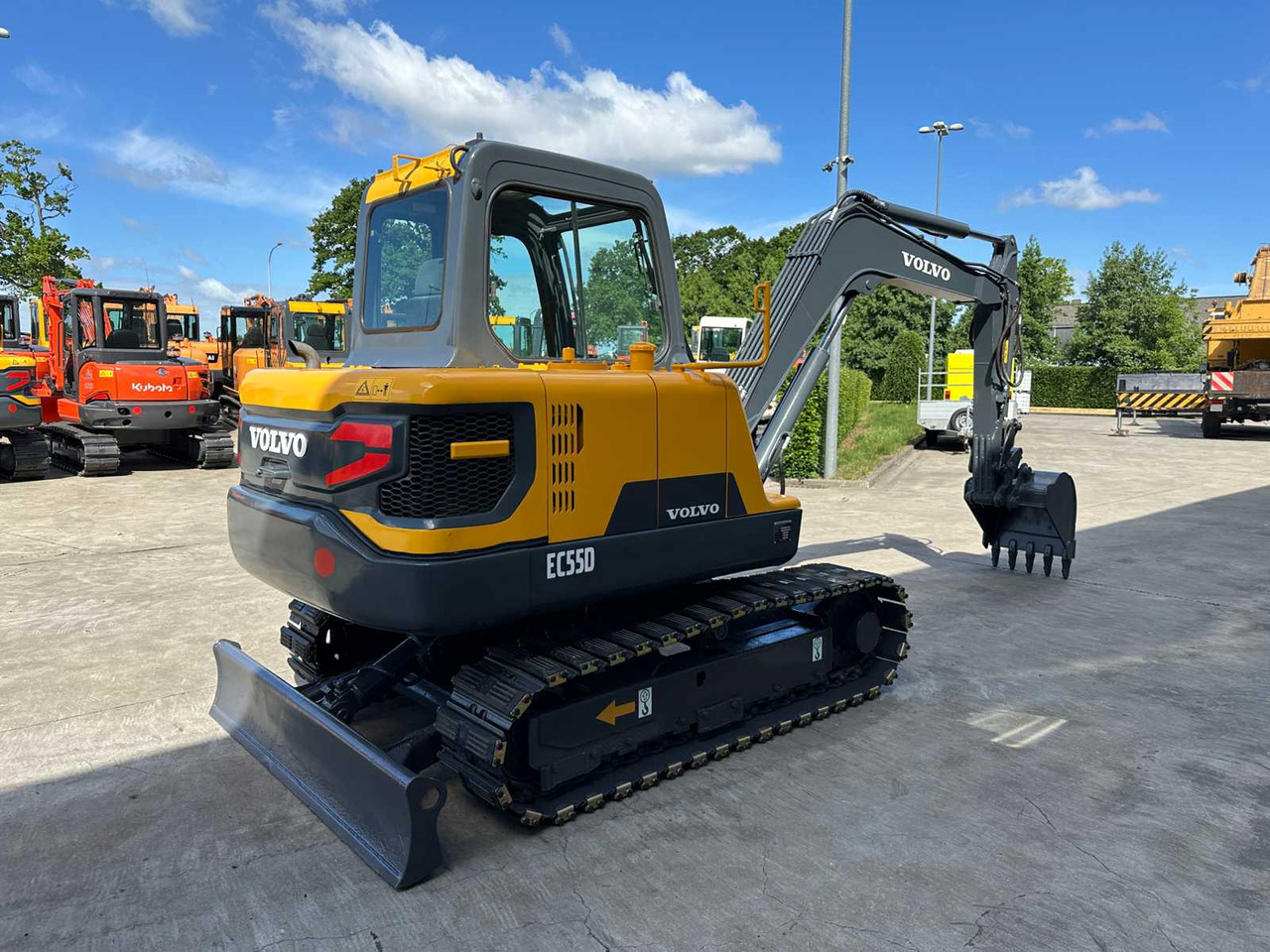 VOLVO EC55D - حفارات زحافة: صور 4 VOLVO EC55D - حفارات زحافة: صور 4
