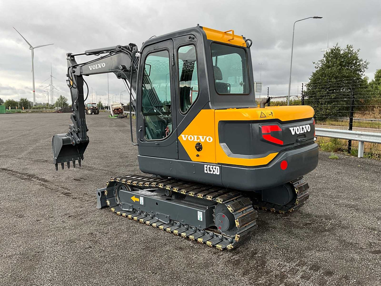 Volvo EC55D - حفارات زحافة: صور 3 Volvo EC55D - حفارات زحافة: صور 3
