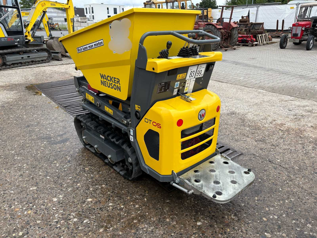 Wacker Neuson DT 05 DT11-01 - قلابة شاحنة: صور 3 Wacker Neuson DT 05 DT11-01 - قلابة شاحنة: صور 3