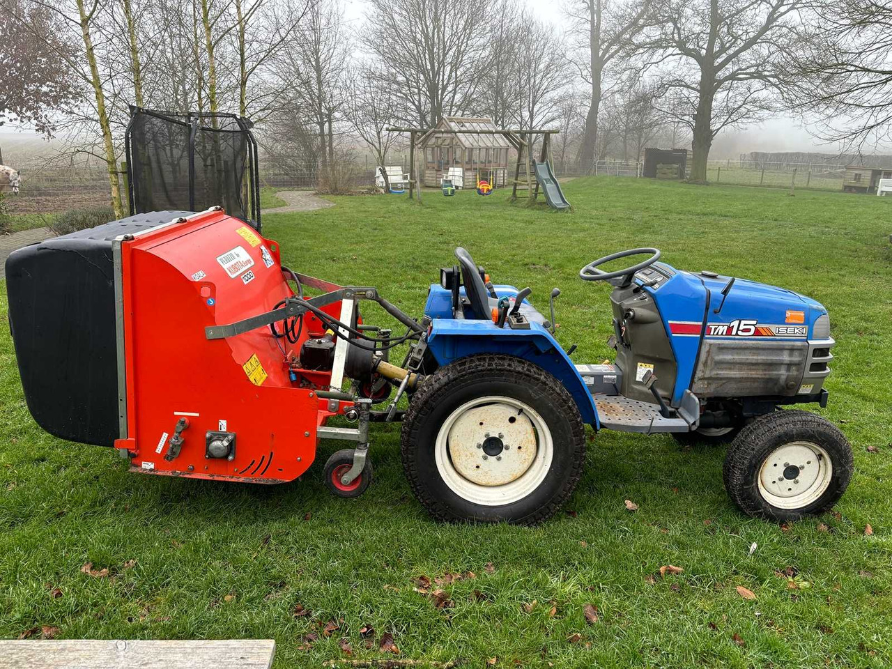 جرار صغير iseki tm15 en Klepelmaaier 2018 Peruzzo Koala 1000l Klepelmaaier: صور 7