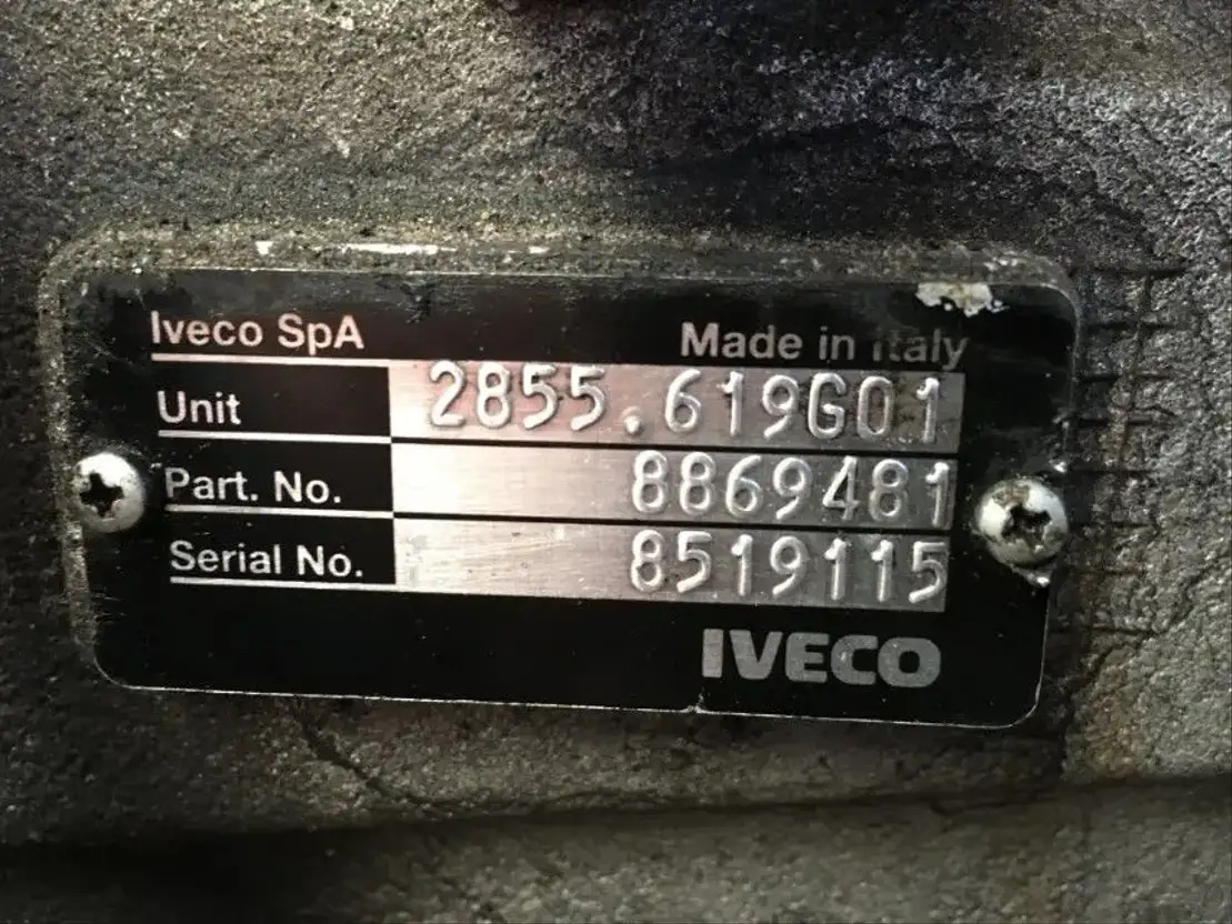 Iveco Versnellingsbak 2855.619G01 - علبة التروس و قطع الغيار - شاحنة: صور 4 Iveco Versnellingsbak 2855.619G01 - علبة التروس و قطع الغيار - شاحنة: صور 4