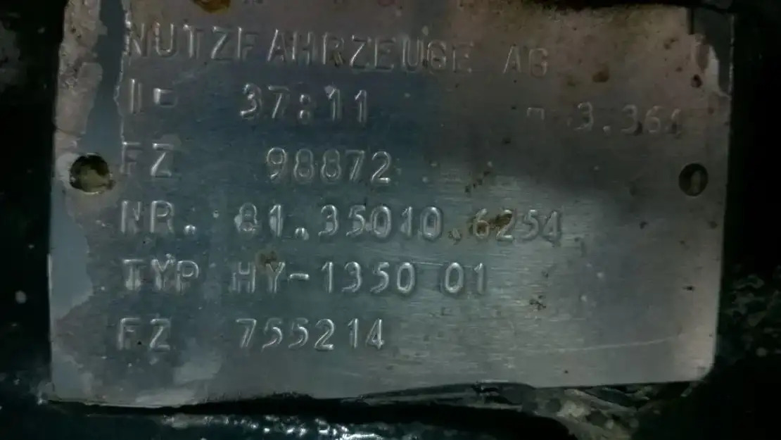 MAN Differentieel HY 1350-01 - المحور الخلفي - شاحنة: صور 2 MAN Differentieel HY 1350-01 - المحور الخلفي - شاحنة: صور 2