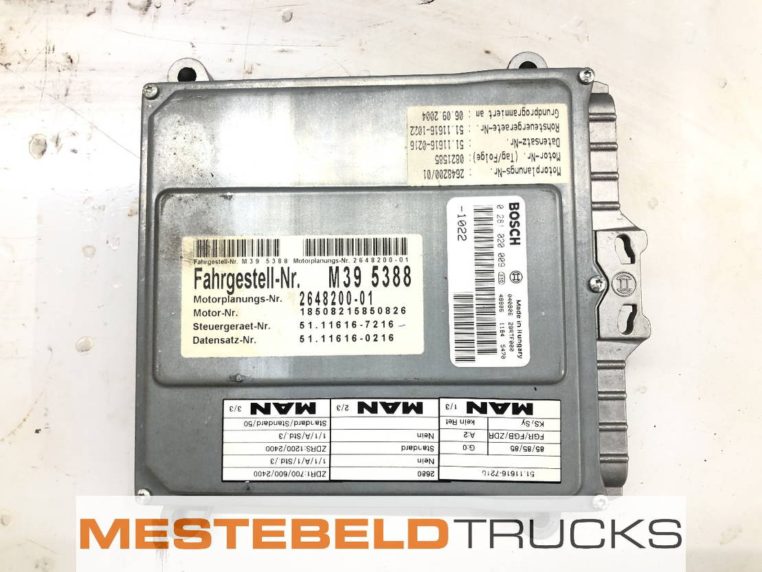 MAN EDC unit M 2000 - النظام الكهربائي - شاحنة: صور 1 MAN EDC unit M 2000 - النظام الكهربائي - شاحنة: صور 1