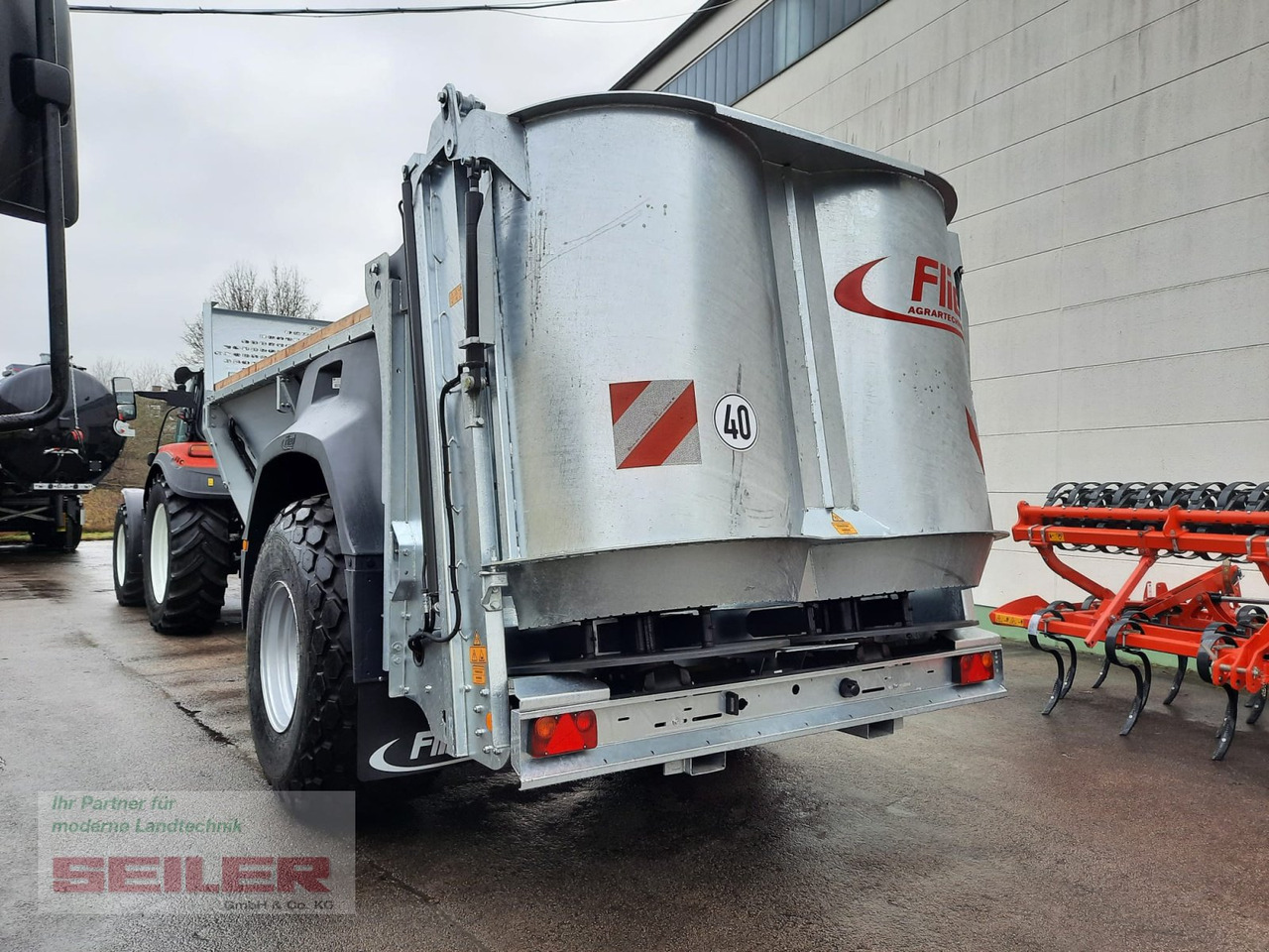 نثر السماد جديد Fliegl ADS 100 Einachs 9m³: صور 6