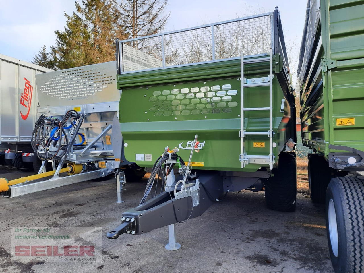 Fliegl TMK 140 FOX JUMBO-TITAN 20m³ - قلابة مقطورة الزراعية: صور 2 Fliegl TMK 140 FOX JUMBO-TITAN 20m³ - قلابة مقطورة الزراعية: صور 2